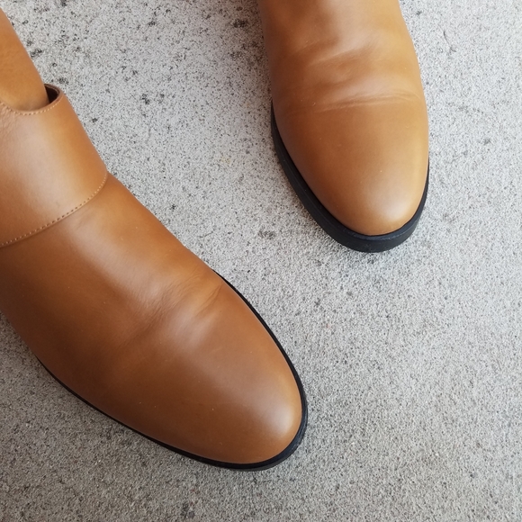 Pierre Hardy Tan Calfskin Leather Buckle Boots S1 - Picture 2 of 6